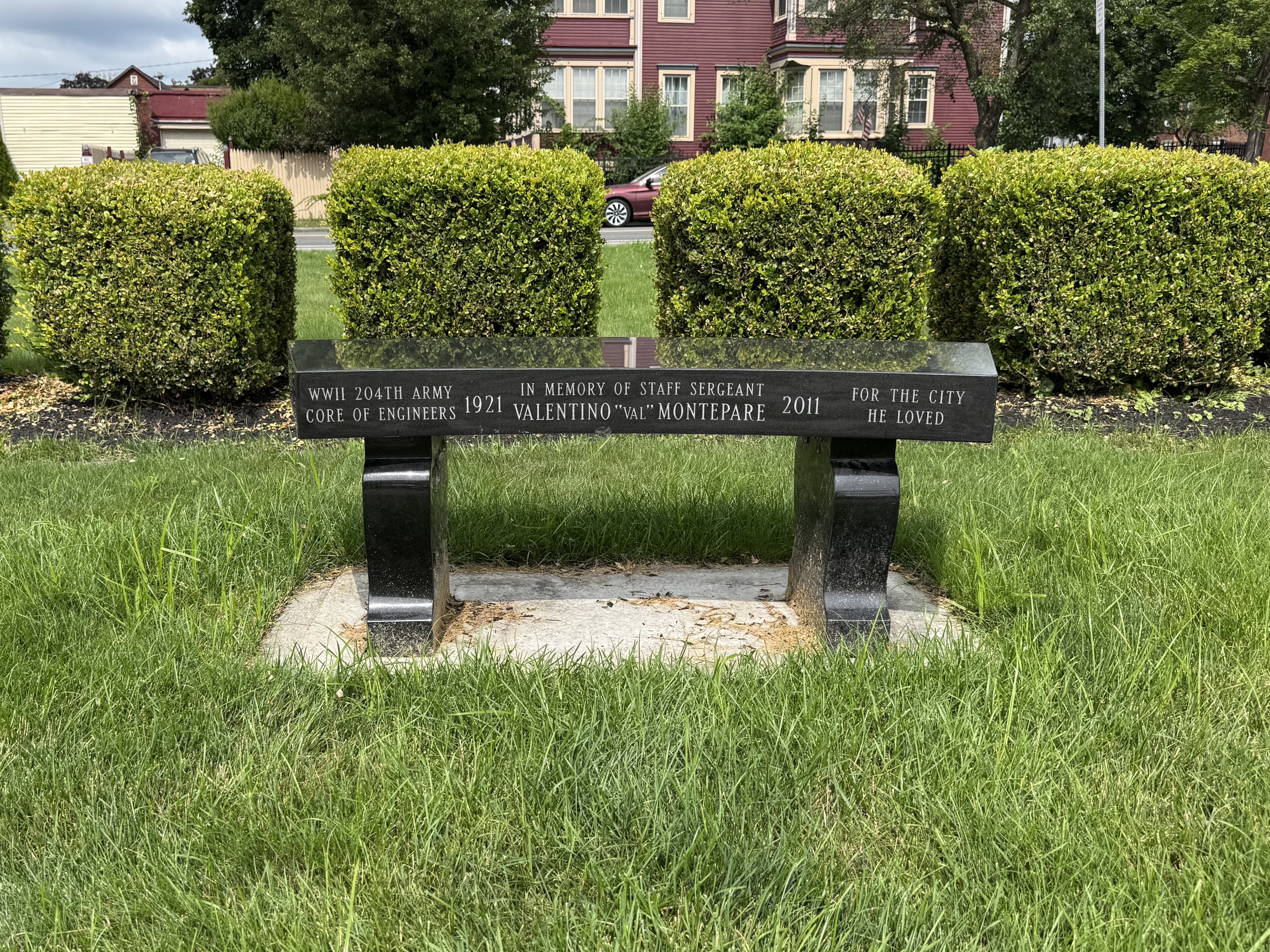 Park Memorial Bench